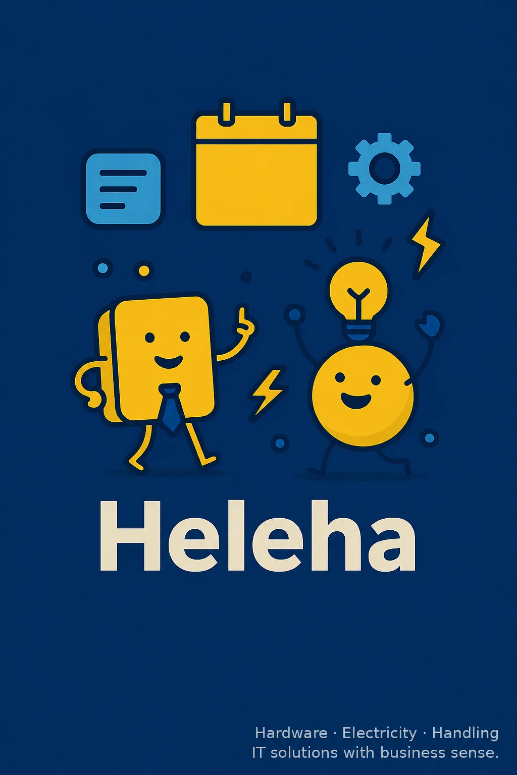 Heleha branding illustration